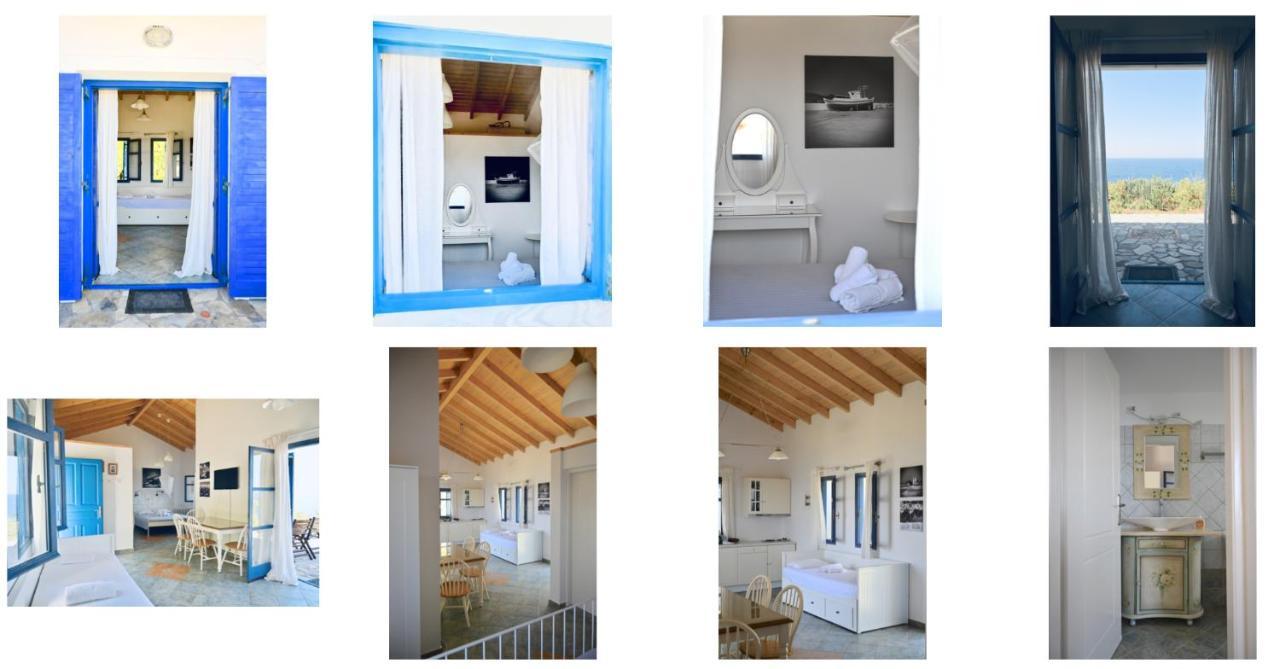 Muses Sea View Bungalow Armenistis  Exteriér fotografie